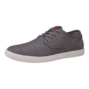 GLOBALWIN Men's Grey Lace Up Casual Fashion Sneakers Size 11